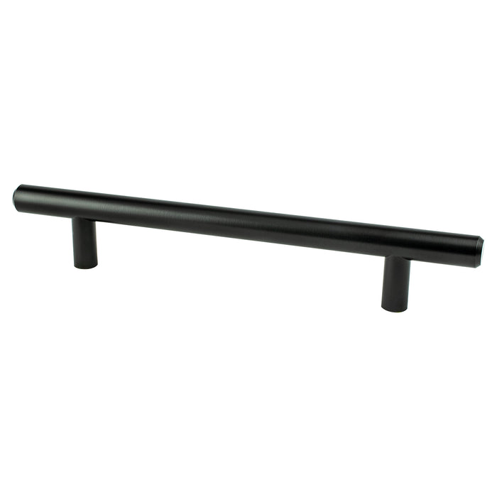 Berenson 9546-2055-P Transitional Advantage Two 128mm CC Black T-Bar Pull - KnobDepot