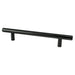 Berenson 9546-2055-P Transitional Advantage Two 128mm CC Black T-Bar Pull - KnobDepot