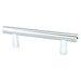 Berenson 9548-2026-P Transitional Advantage Two 3 inch CC Polished Chrome T-Bar Pull - KnobDepot