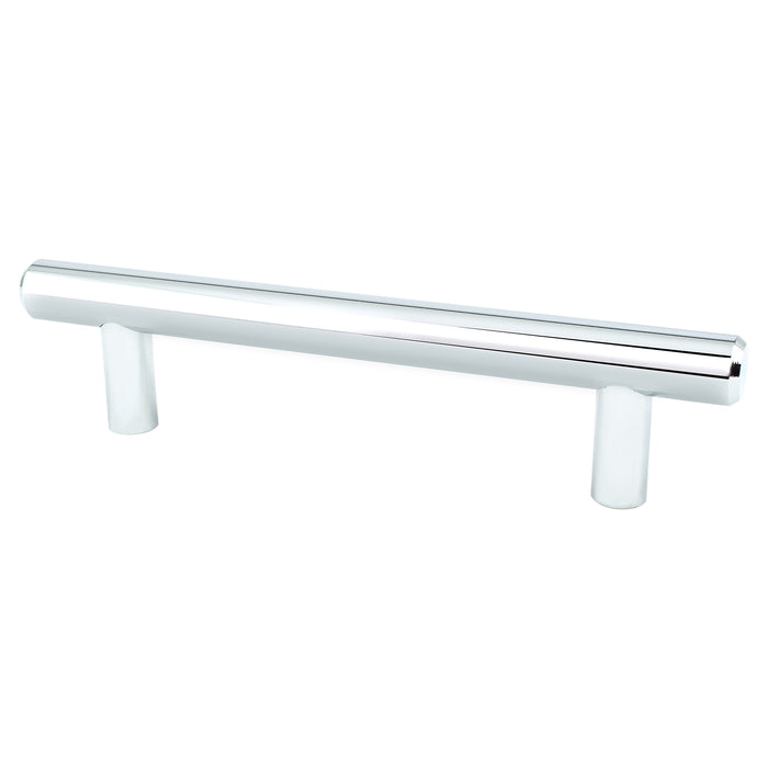 Berenson 9549-2026-P Transitional Advantage Two 96mm CC Polished Chrome T-Bar Pull - KnobDepot