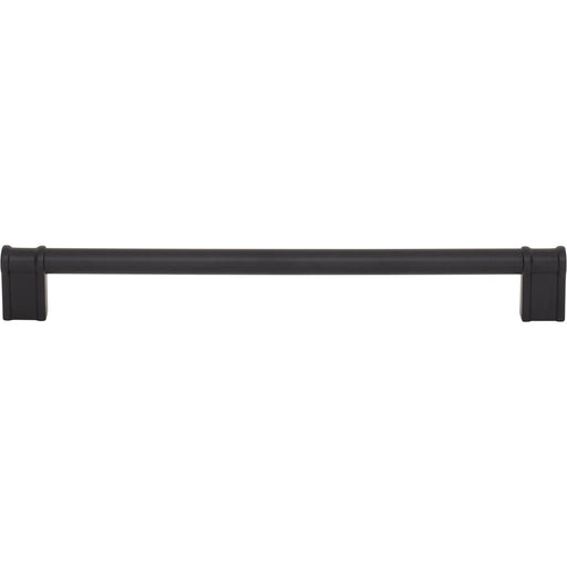 Top Knobs TK3386BLK Newburn 8 13/16" Center to Center Bar Pull Flat Black - KnobDepot