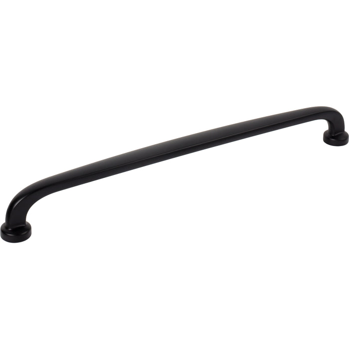 Jeffrey Alexander 410-18MB Weser Weser 18" (457mm) Center-to-Center Appliance Pull Matte Black