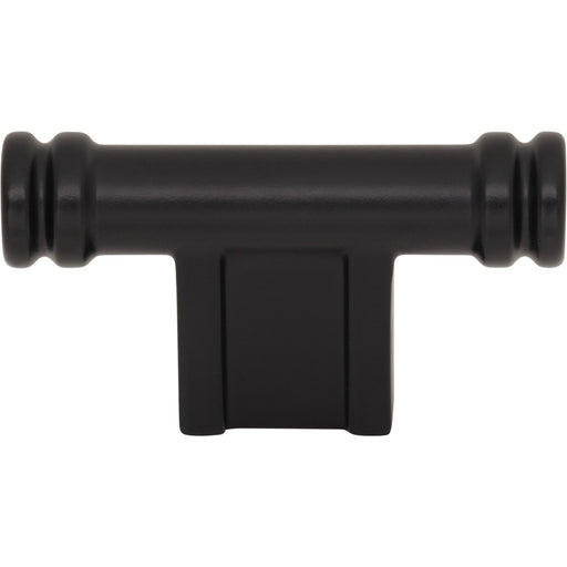 Top Knobs TK3380BLK Newburn 2 1/4" Length Bar Knob Flat Black - KnobDepot