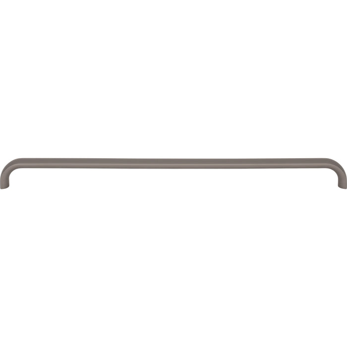Top Knobs TK3347AG Brockwell 12" Center to Center Bar Pull Ash Gray - KnobDepot