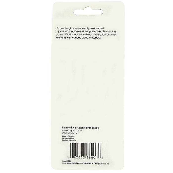 Paradise Bathworks 98001 Break Away Screws - 24pc pack