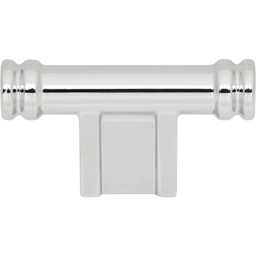 Top Knobs TK3380PC Newburn 2 1/4" Length Bar Knob Polished Chrome - KnobDepot