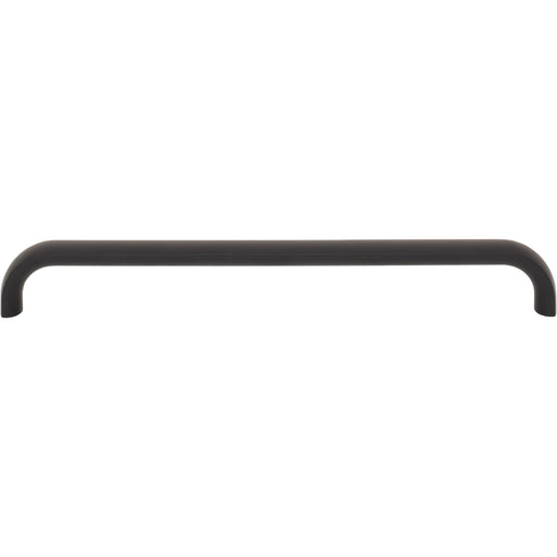 Top Knobs TK3345BLK Brockwell 7 9/16" Center to Center Bar Pull Flat Black - KnobDepot