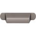 Top Knobs TK3360AG Cressing 2 3/4" Center to Center Cup/Bin Pull Ash Gray - KnobDepot