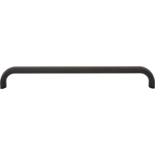 Top Knobs TK3349BLK Brockwell 18" Center to Center Appliance Pull Flat Black - KnobDepot