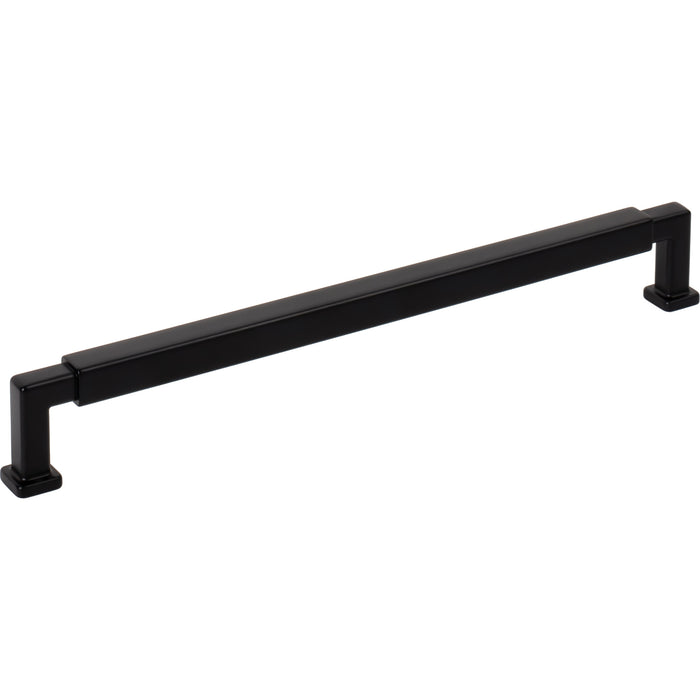 Jeffrey Alexander 229-224MB Nash Nash (224mm) Center-to-Center Bar Pull Matte Black