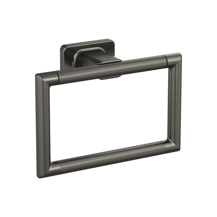 Amerock BH26612GM Bronx Gunmetal Closed Towel Ring