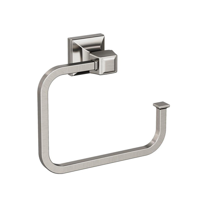 Amerock BH36022G10 Mulholland Brushed Nickel Open Towel Ring