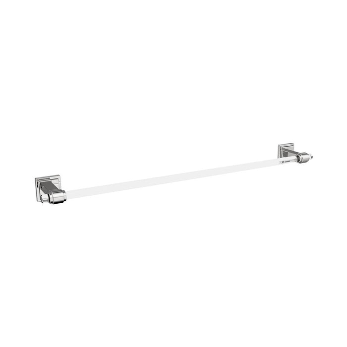 Amerock BH36064C26 Glacio Clear/Chrome 24 inch (610mm) Towel Bar