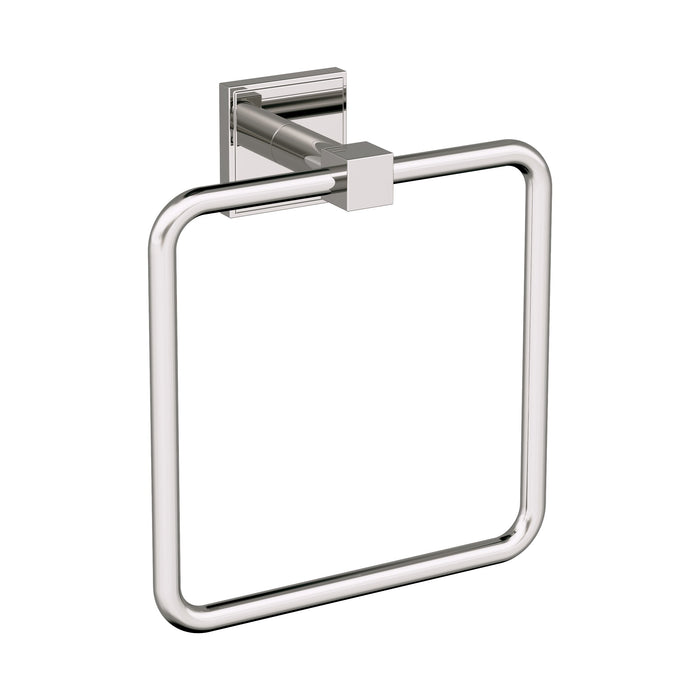 Amerock BH36072PN Appoint Polished Nickel Closed Towel Ring