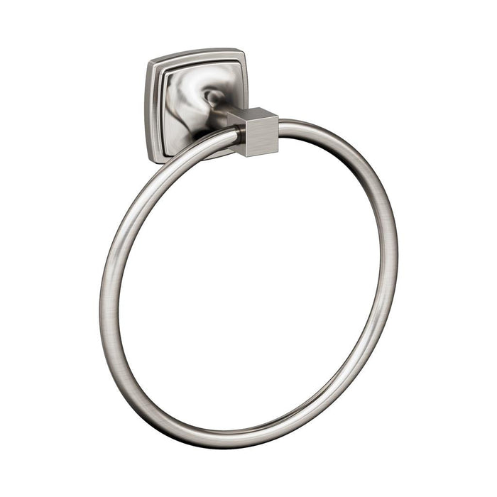 Amerock BH36092G10 Stature Brushed Nickel Closed Towel Ring