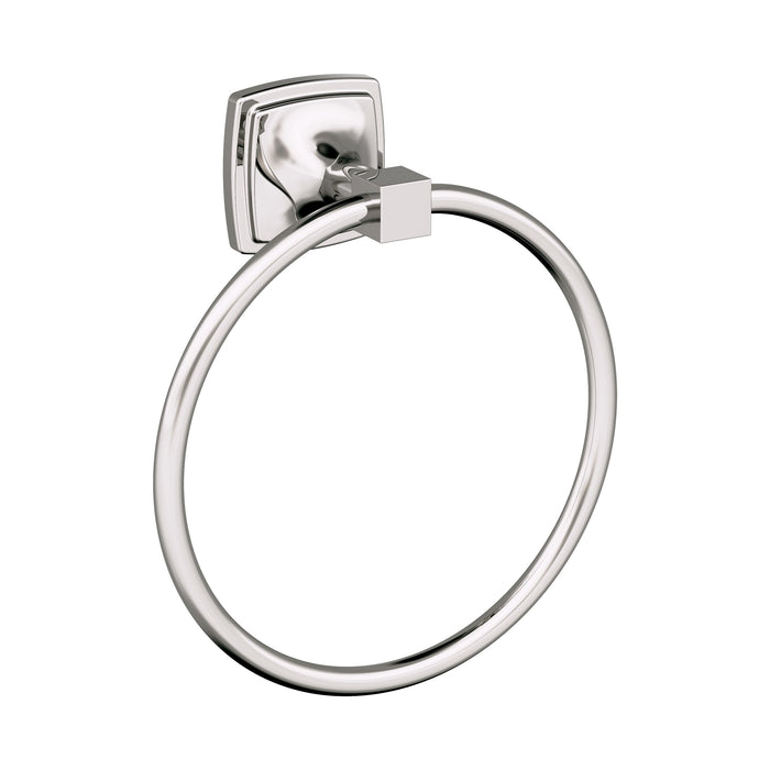 Amerock BH36092PN Stature Polished Nickel Closed Towel Ring
