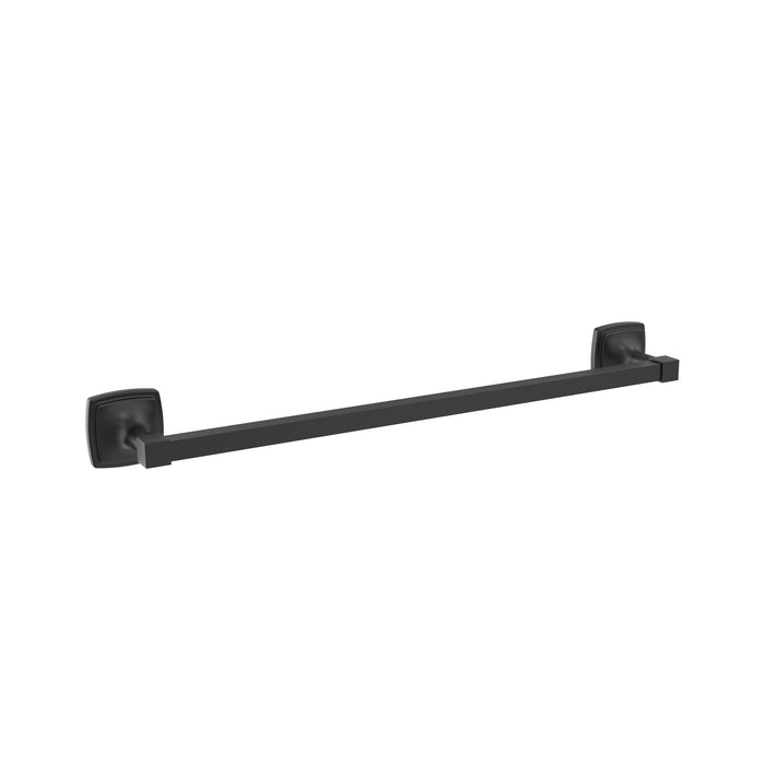 Amerock BH36093MB Stature Matte Black 18 inch (457mm) Towel Bar