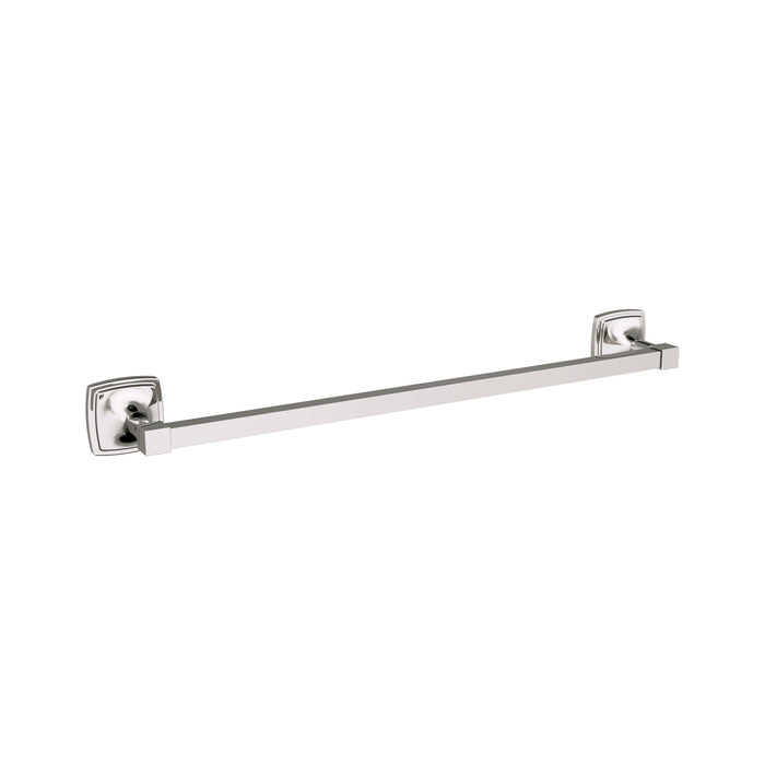 Amerock BH36093PN Stature Polished Nickel 18 inch (457mm) Towel Bar