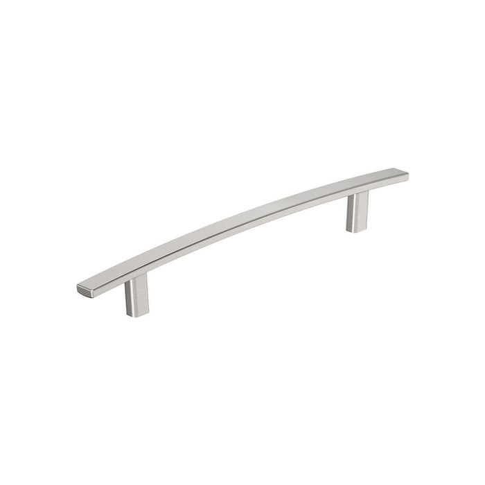 Amerock BP26208G10 Cyprus 7-9/16 inch (192mm) Center-to-Center Satin Nickel Cabinet Pull