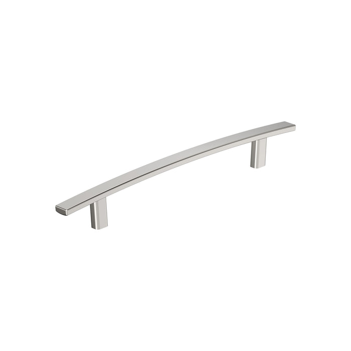 Amerock BP26208PN Cyprus 7-9/16 inch (192mm) Center-to-Center Polished Nickel Cabinet Pull