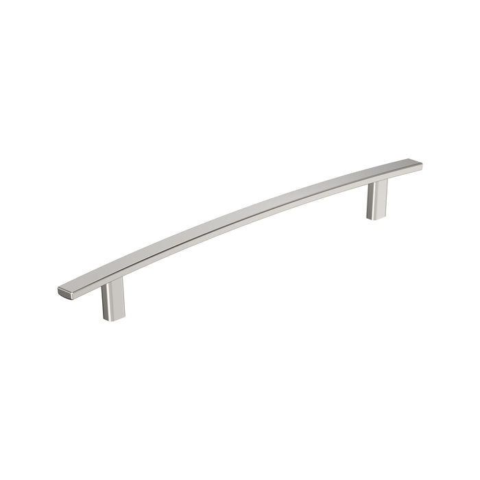 Amerock BP26210PN Cyprus 10-1/16 inch (256mm) Center-to-Center Polished Nickel Cabinet Pull