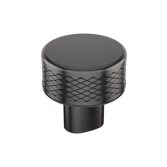 Amerock BP36554GM Bronx 1-1/4 inch (32mm) Diameter Gunmetal Cabinet Knob