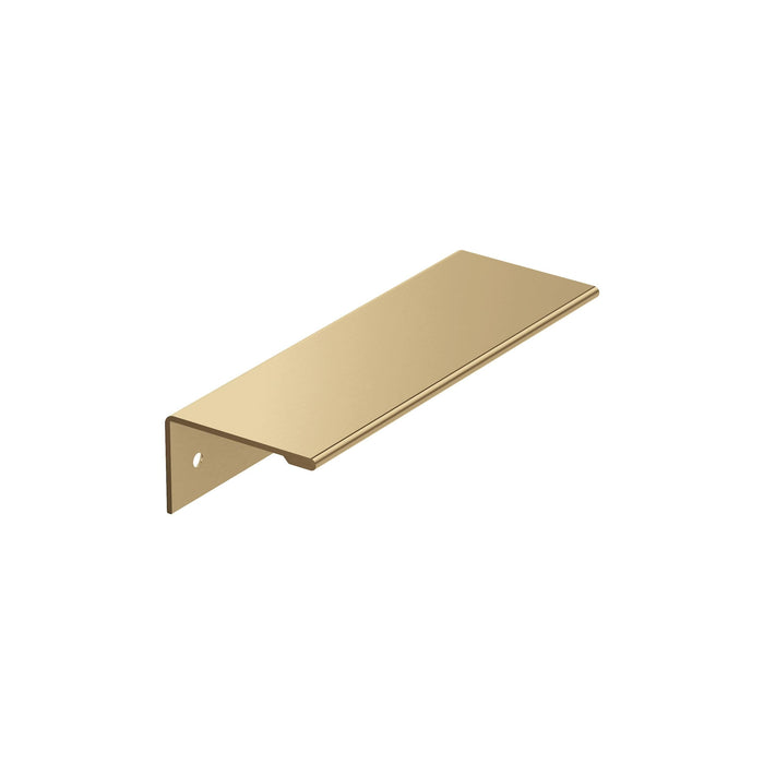 Amerock BP36574CZ Edge Pulls 3-3/4 inch (96mm) Center-to-Center Champagne Bronze Cabinet Edge Pull