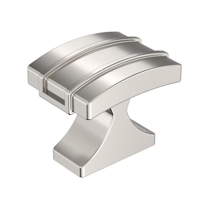 Amerock BP36601PN Davenport 1-1/4 inch (32mm) Length Polished Nickel Cabinet Knob
