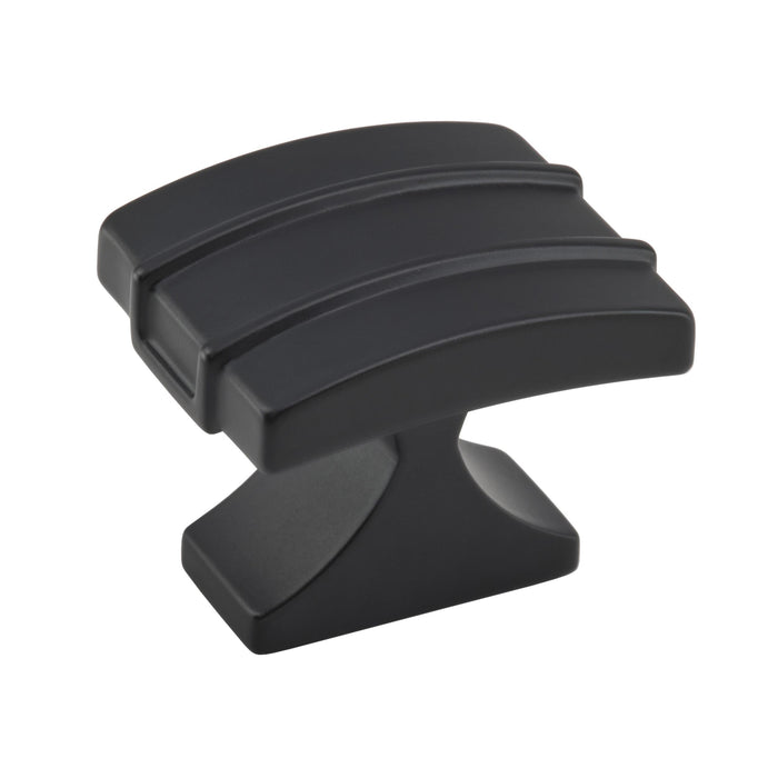 Amerock BP36602MB Davenport 1-1/2 inch (38mm) Length Matte Black Cabinet Knob