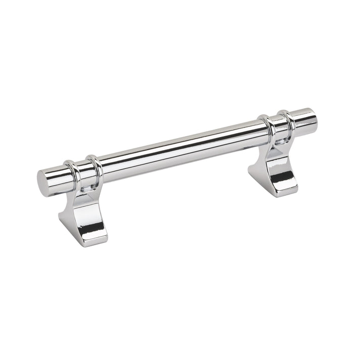 Amerock BP3660526 Davenport 3-3/4 inch (96mm) Center-to-Center Polished Chrome Cabinet Pull