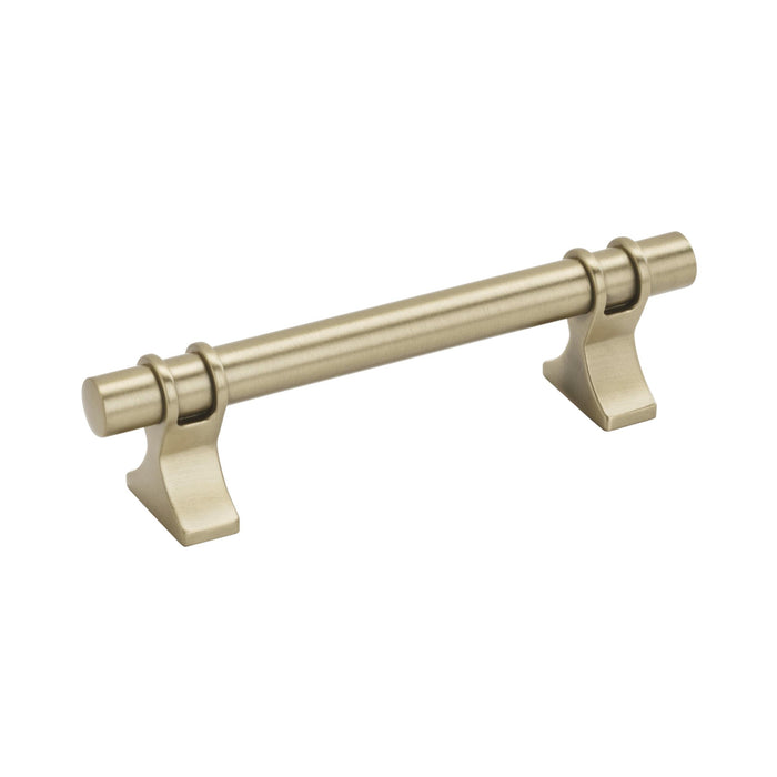 Amerock BP36605BBZ Davenport 3-3/4 inch (96mm) Center-to-Center Golden Champagne Cabinet Pull