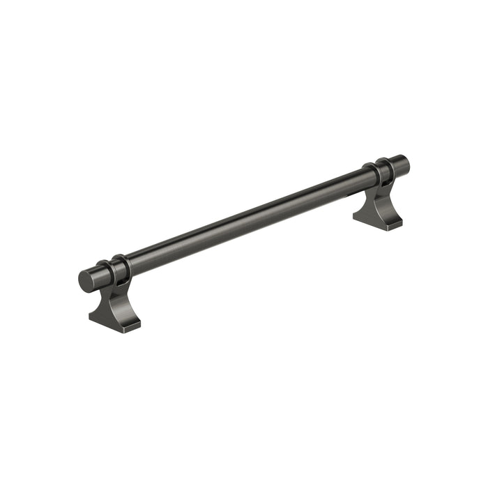 Amerock BP36618GM Davenport 7-9/16 inch (192mm) Center-to-Center Gunmetal Cabinet Pull