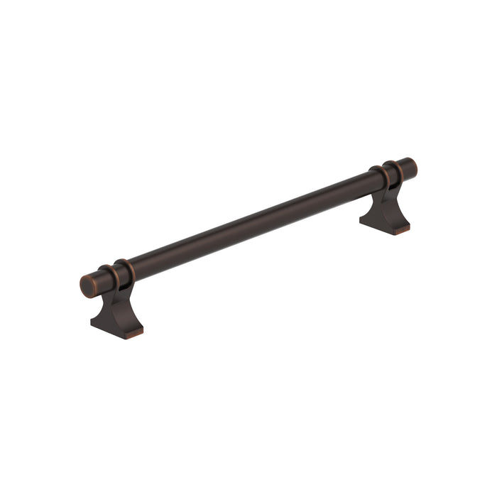 Amerock BP36618ORB Davenport 7-9/16 inch (192mm) Center-to-Center Oil-Rubbed Bronze Cabinet Pull