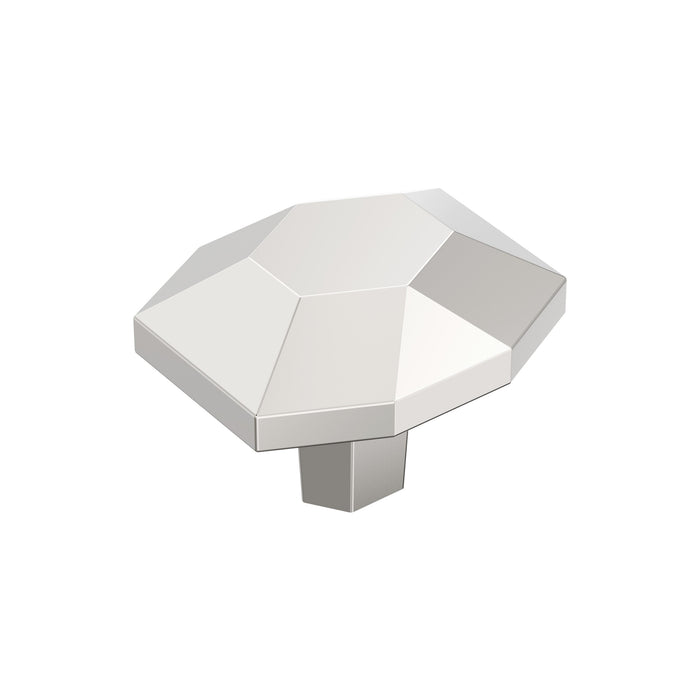 Amerock BP36641PN St. Vincent 1-5/8 inch (41mm) Length Polished Nickel Cabinet Knob