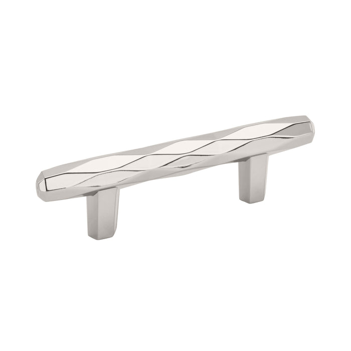 Amerock BP36646PN St. Vincent 3 inch (76mm) Center-to-Center Polished Nickel Cabinet Pull
