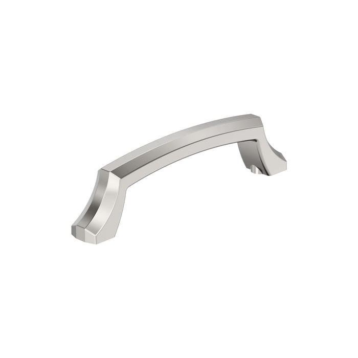 Amerock BP36688PN Bellamy 3-3/4 inch (96mm) Center-to-Center Polished Nickel Cabinet Pull