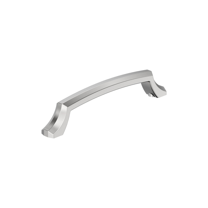 Amerock BP3668926 Bellamy 5-1/16 inch (128mm) Center-to-Center Polished Chrome Cabinet Pull