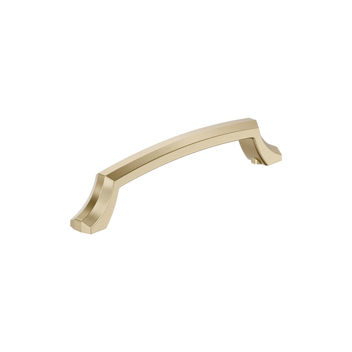 Amerock BP36689BBZ Bellamy 5-1/16 inch (128mm) Center-to-Center Golden Champagne Cabinet Pull