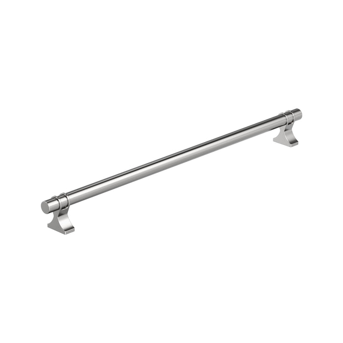 Amerock BP3669826 Davenport 12-5/8 inch (320mm) Center-to-Center Polished Chrome Cabinet Pull