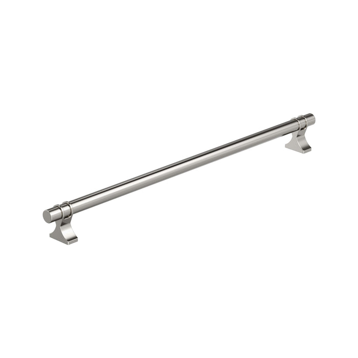 Amerock BP36698PN Davenport 12-5/8 inch (320mm) Center-to-Center Polished Nickel Cabinet Pull