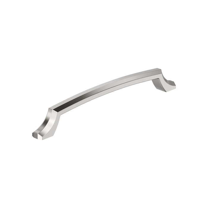 Amerock BP36711PN Bellamy 7-9/16 inch (192mm) Center-to-Center Polished Nickel Cabinet Pull