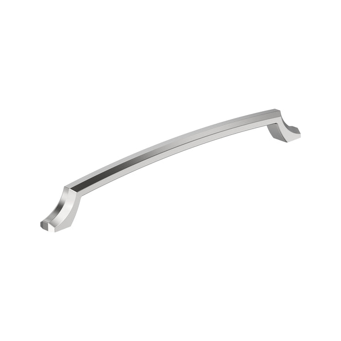 Amerock BP3671226 Bellamy 10-1/16 inch (256mm) Center-to-Center Polished Chrome Cabinet Pull