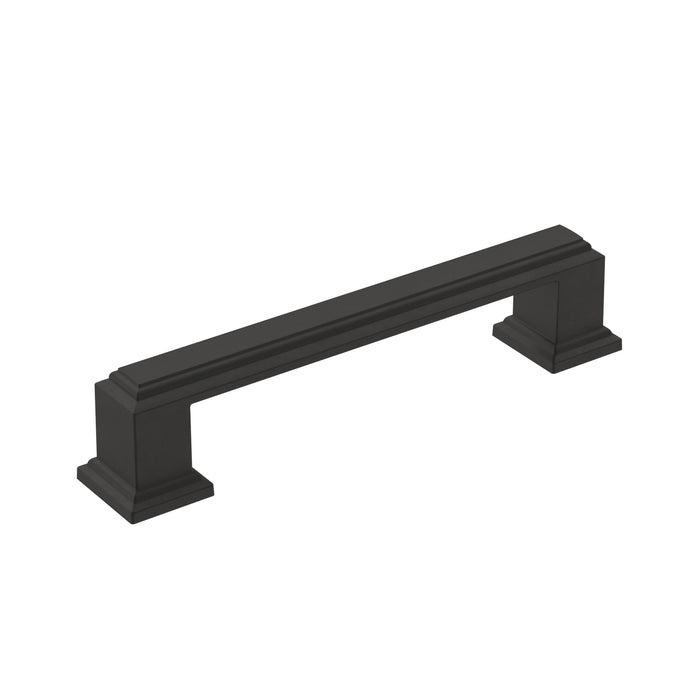 Amerock BP36759FB Appoint 3-3/4 inch (96mm) Center-to-Center Matte Black Cabinet Pull