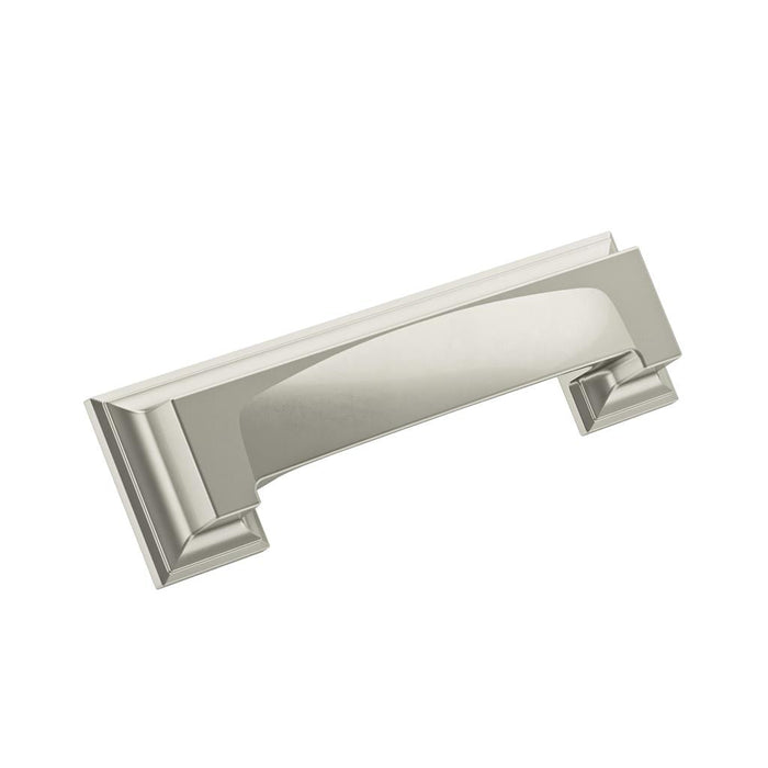 Amerock BP36762G10 Appoint 3 inch or 3-3/4 inch (76mm or 96mm) Center-to-Center Satin Nickel Cabinet Cup Pull