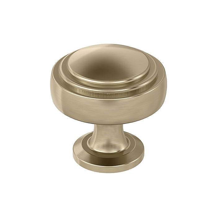 Amerock BP36765BBZ Winsome 1-1/4 inch (32mm) Diameter Golden Champagne Cabinet Knob