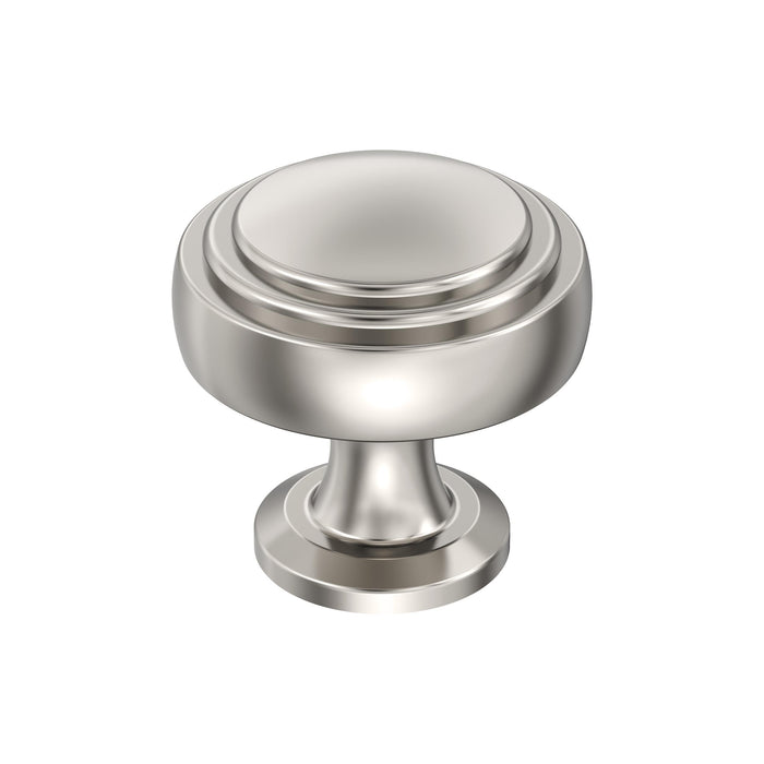 Amerock BP36765PN Winsome 1-1/4 inch (32mm) Diameter Polished Nickel Cabinet Knob
