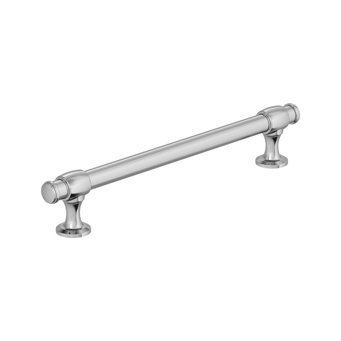 Amerock BP3677126 Winsome 6-5/16 inch (160mm) Center-to-Center Polished Chrome Cabinet Pull