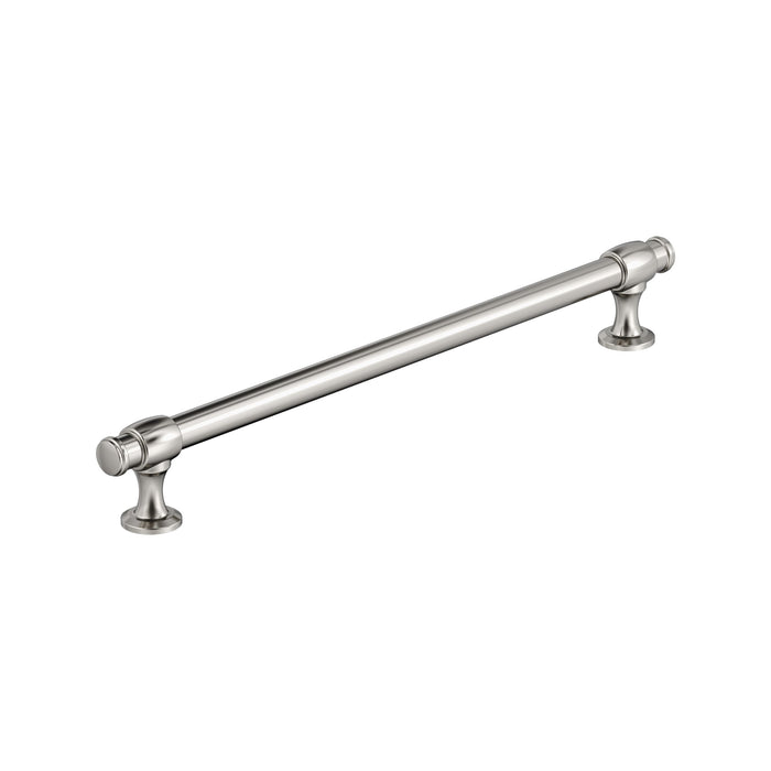 Amerock BP36772PN Winsome 10-1/16 inch (256mm) Center-to-Center Polished Nickel Cabinet Pull