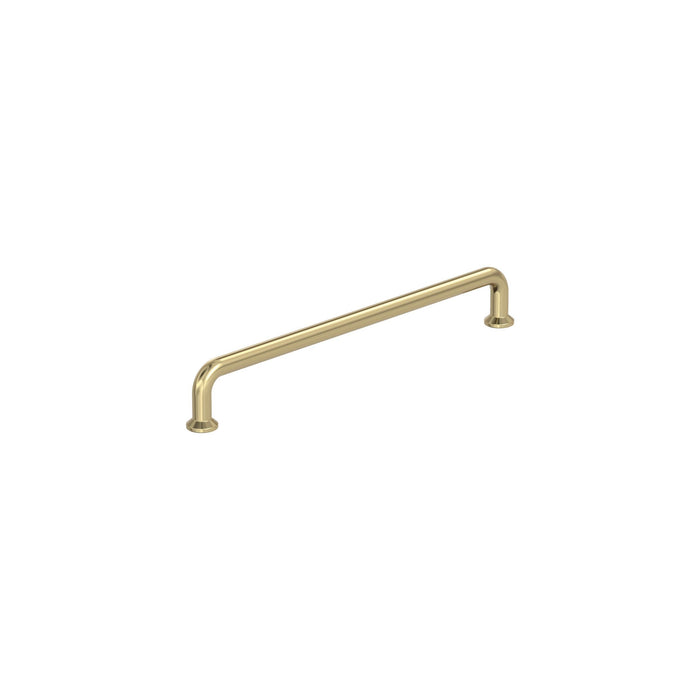 Amerock BP36783BBZ Factor 7-9/16 inch (192mm) Center-to-Center Golden Champagne Cabinet Pull