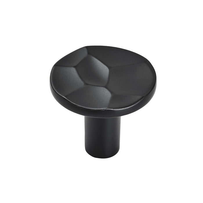 Amerock BP36820MB Kamari 1-3/16 inch (30mm) Diameter Matte Black Cabinet Knob